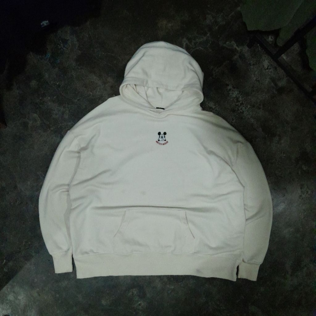 MICKEY MOUSE DISNEY HOODIE WHITE BONES