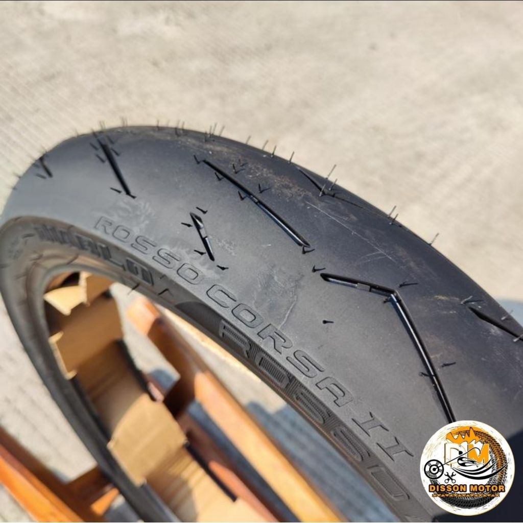 Pirelli Diablo Rosso Corsa 2 90/80-14 / 90/80-17 / 100/80-17 / 110/70-17 Ban Pirelli Soft Compound