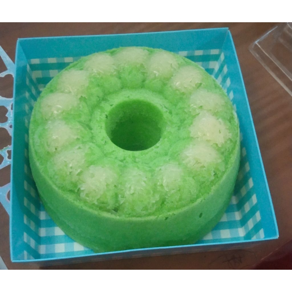 

Bolu pandan lumer keju