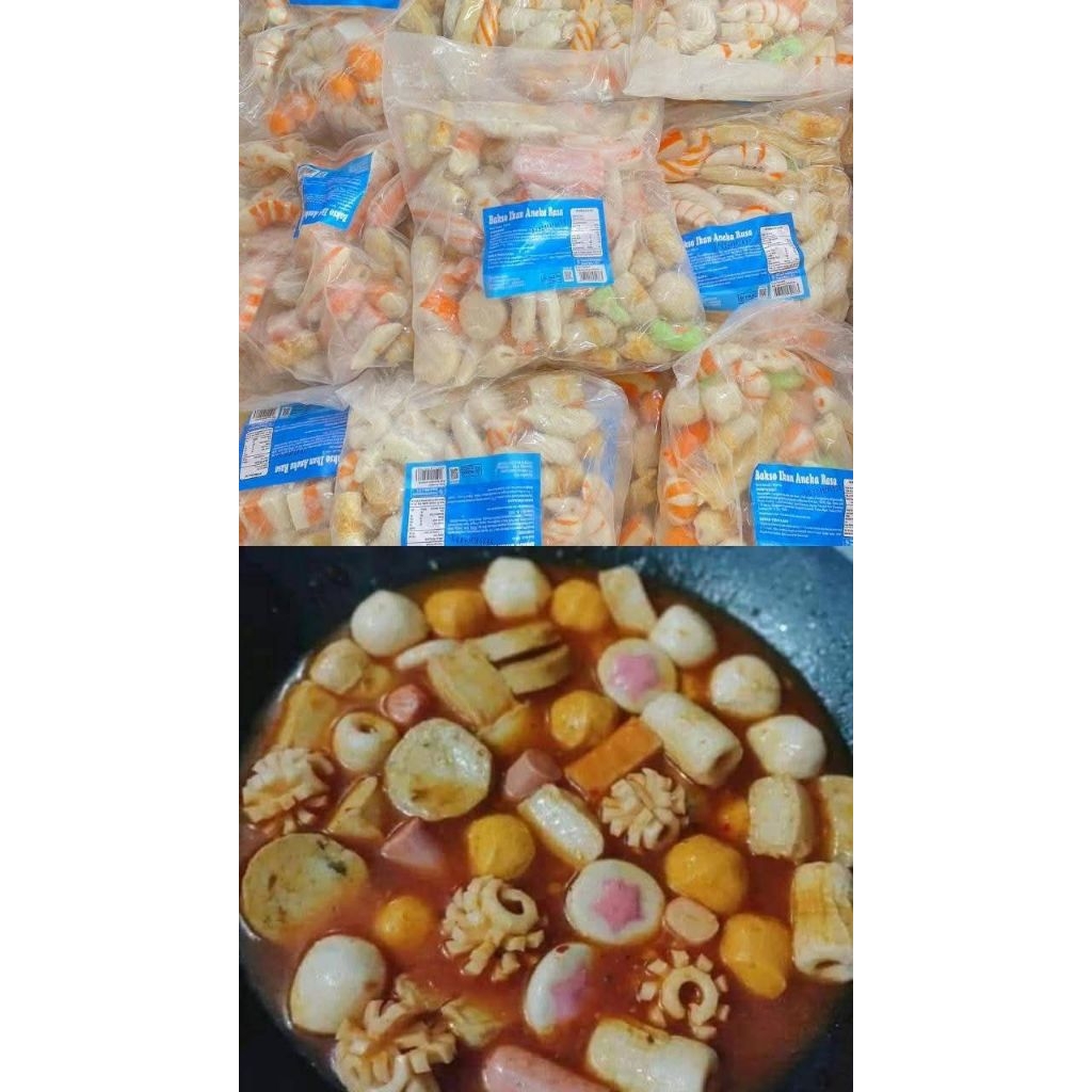 

Bakso seafood mix 1kg/olahan seafood 1kg halal