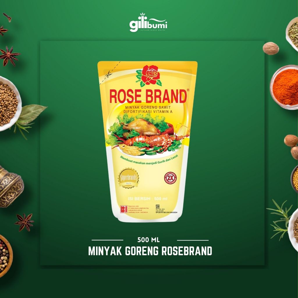 

Minyak Goreng Rose Brand 500ml