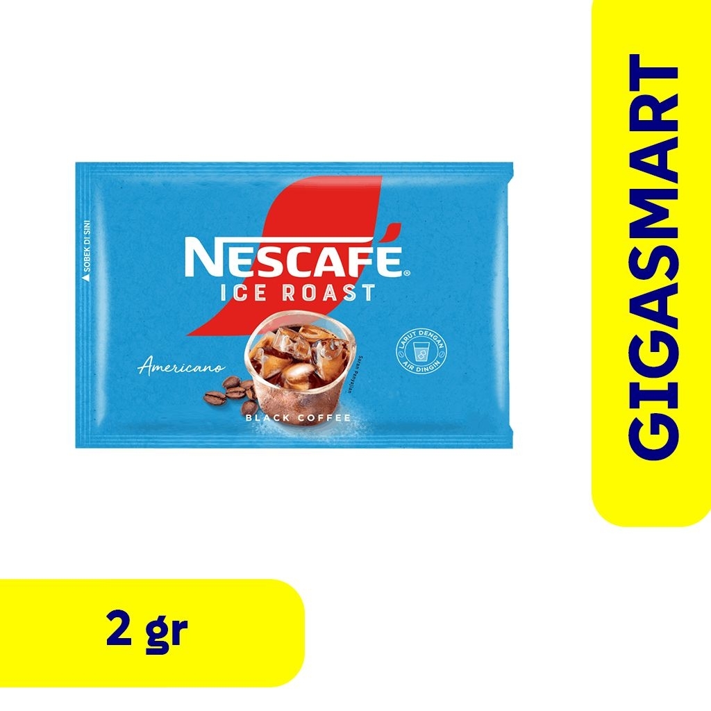 

Nescafe Ice Roast Americano Black Coffee 1 Pcs @2gr
