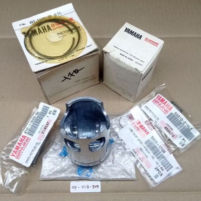 seher Piston Set / Kit Yamaha RX King size STD - 1.00 / 4Y2-29N-3KA