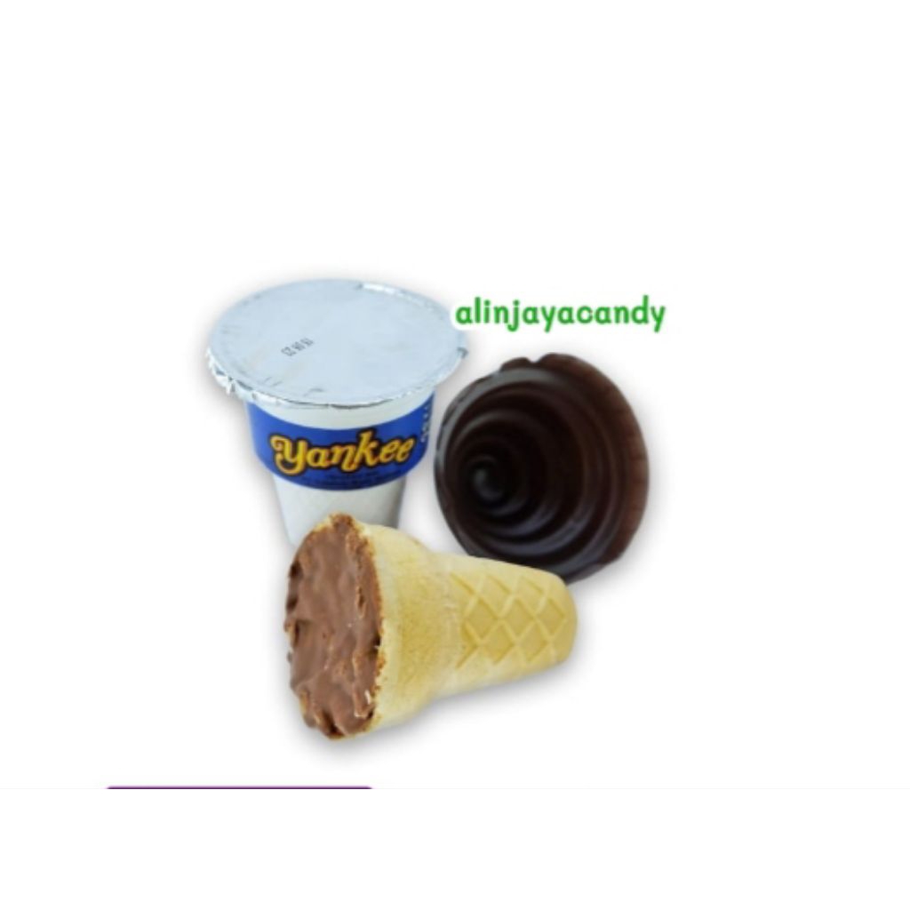 

Yankee Cokelat Cone Cokelat Dengan Cone isi 12 pcs/pack