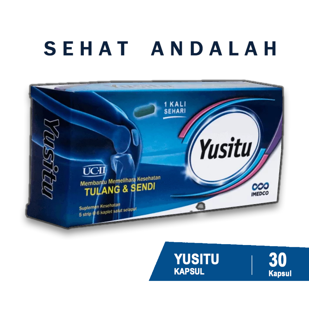 Yusitu (1Box/30 Kapsul) Obat Tulang dan Sendi Terbaik