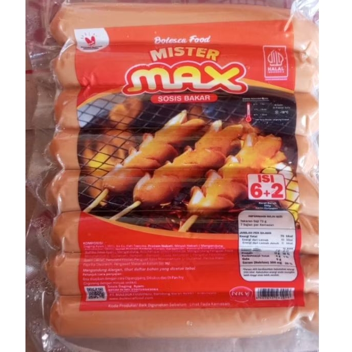 

MAX SOSIS BAKAR ISI 8 BATANG