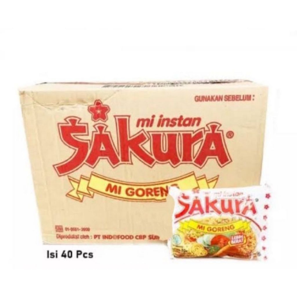 

1 Dus Mie Sakura goreng murah