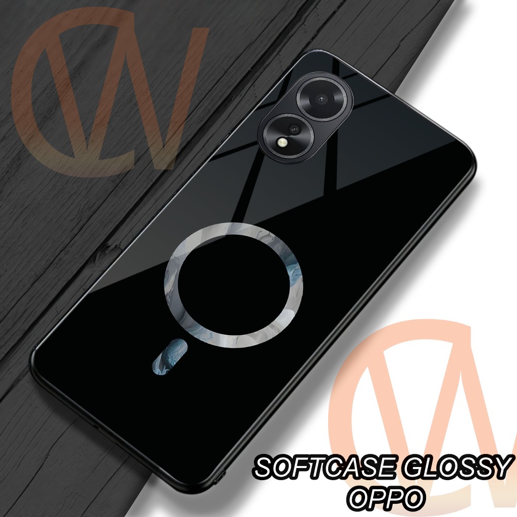 ( MA 20 MAGSAFE ) Case Glossy HD  OPPO (A60)(A16)(A17)(A17K)(A18)(A38 4G)(A58 4G )(A53/A33)(A74)(A76