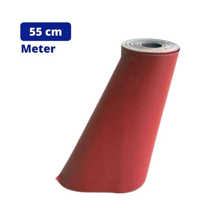Karpet Talang Merah Hitam 55CM 1 ROLL