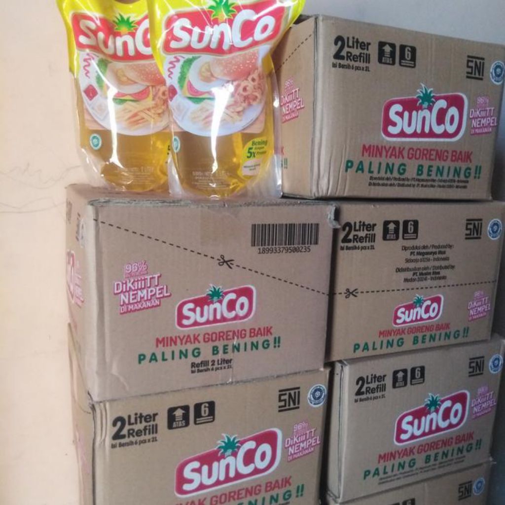 

PROMO 5 KARTON MINYAK GORENG SUNCO - MINYAK GORENG PILIHAN