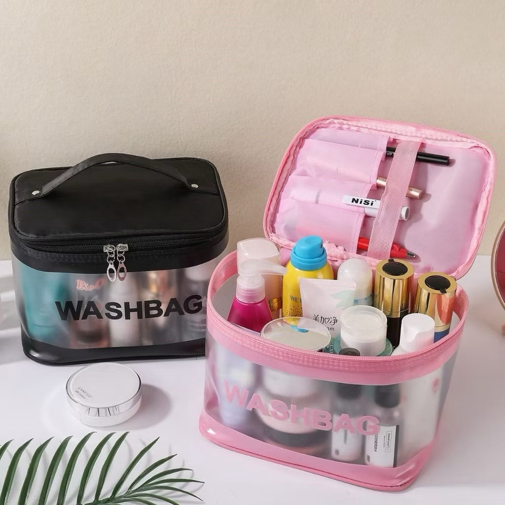 Tas Kosmetik Washbag / Tas Alat MakeUp / Tas Serbaguna Penyimpanan