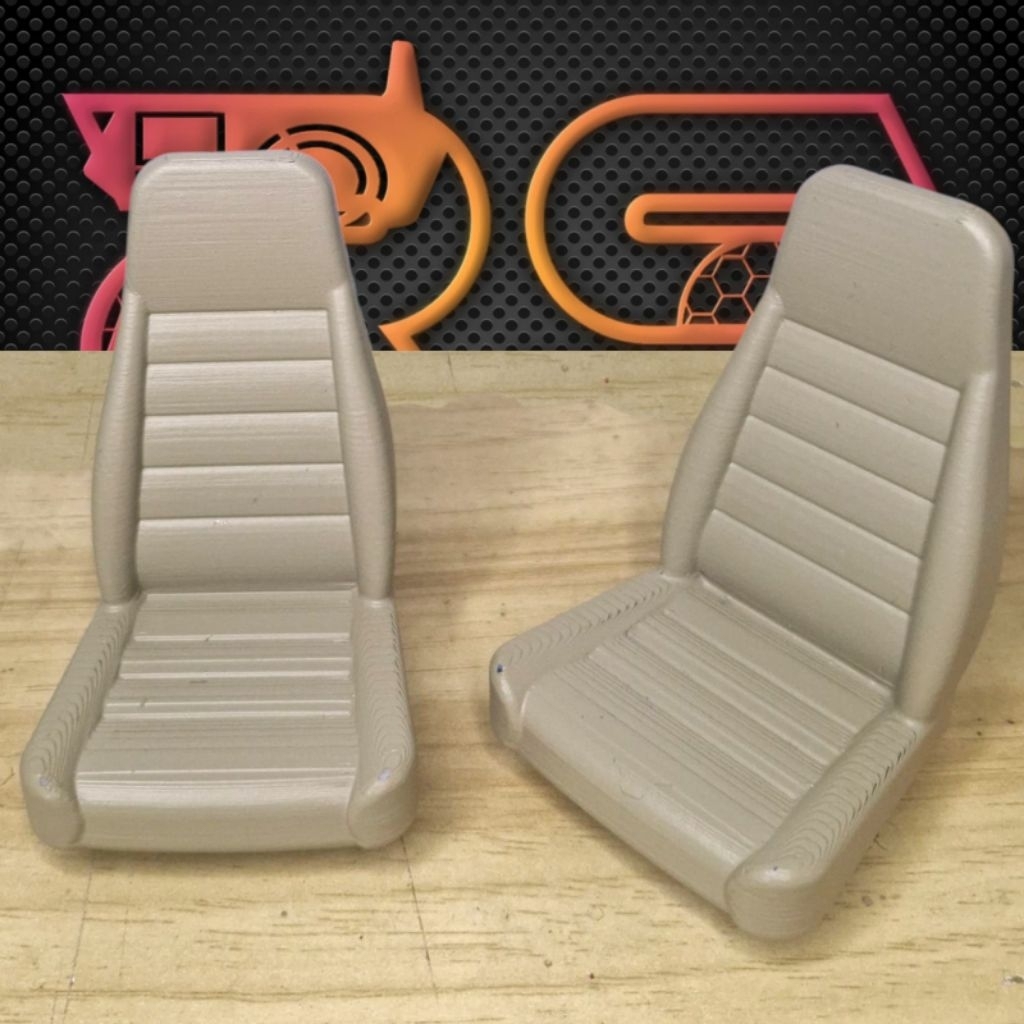 2Pcs Jok bangku universal untuk interior body RC 1 10 Axial SCX10 AXIAL RGT TRAXXAS