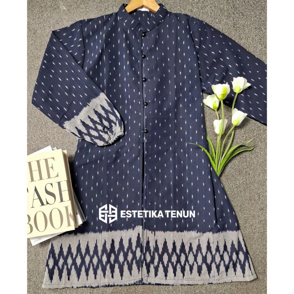 HOT TUNIK TENUN WANITA - ATASAN TENUN - TUNIK TENUN ETNIK WANITA PREMIUM - TUNIK ETNIK MODERN -