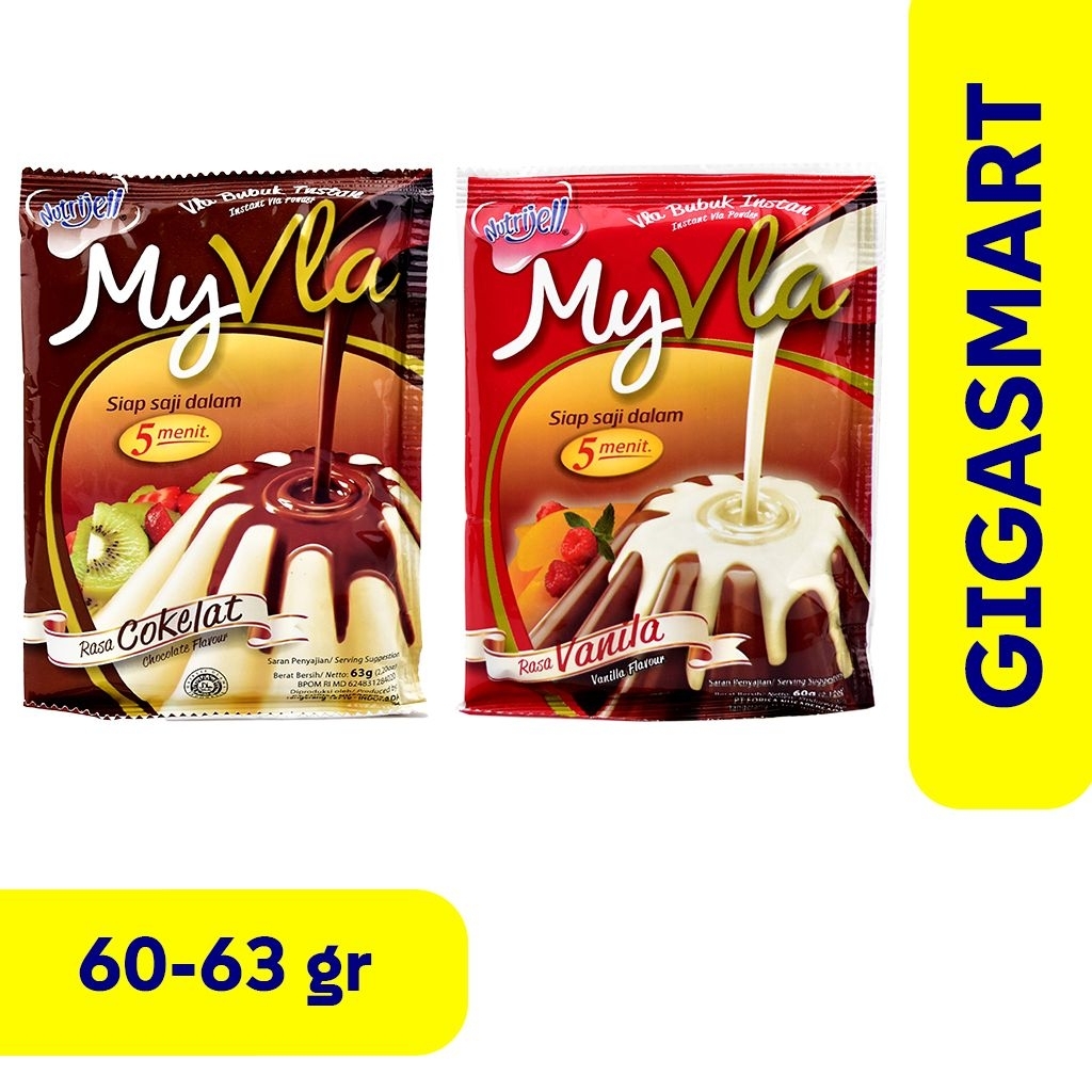 

MyVla Nutrijell Kemasan 60-63 gr 1 Pcs