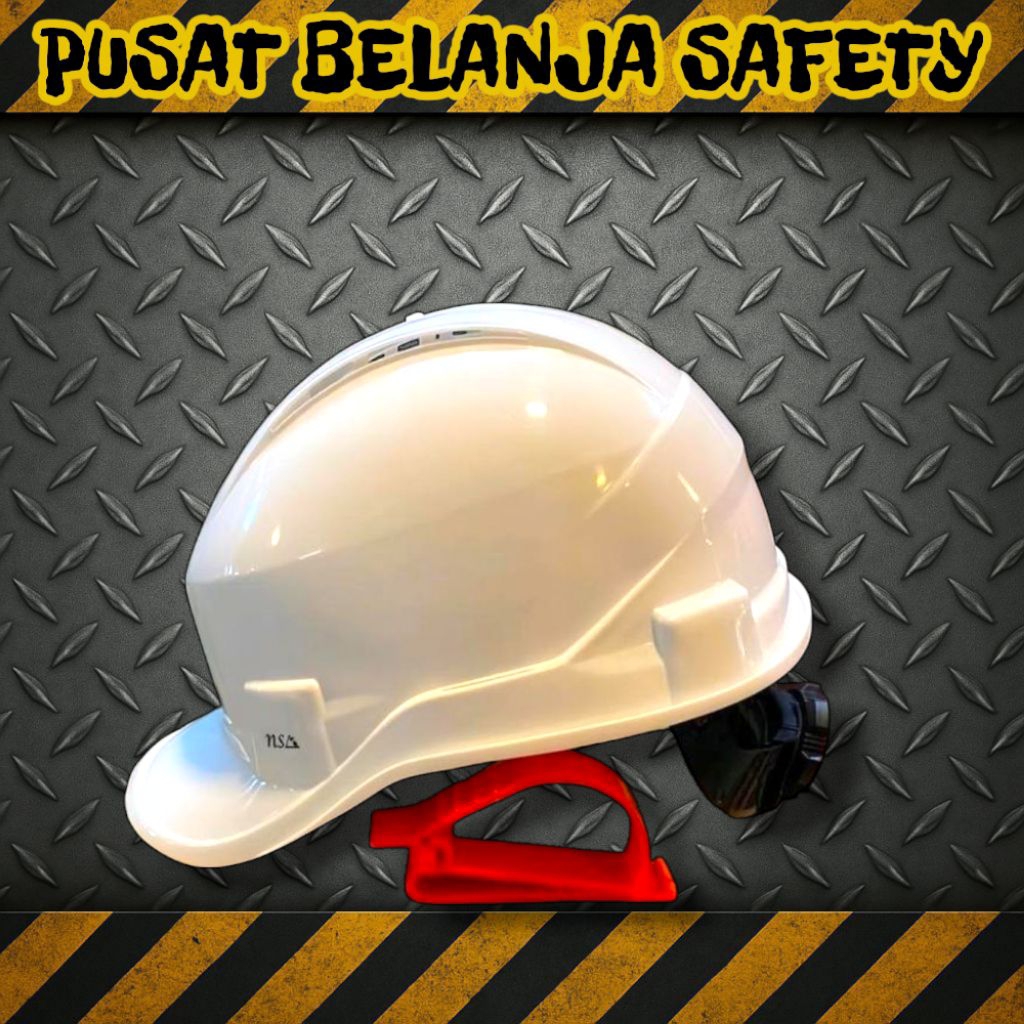 helm nsa/helm safety nsa vented/helm nsa vented fastrack+tali dagu