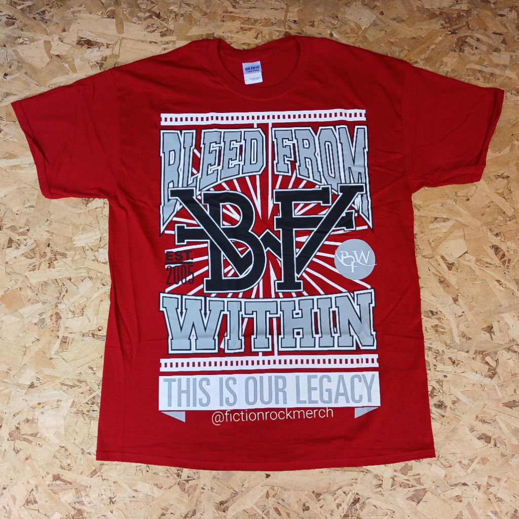 Kaos Band BLEED FROM WITHIN import original Size MEDIUM - Legacy