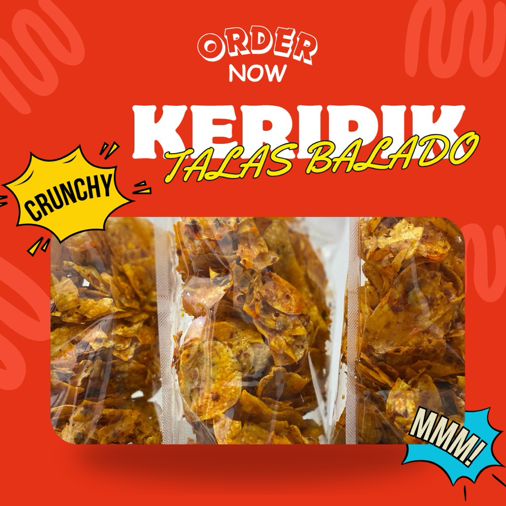 

Keripik Talas Balado 250Gr
