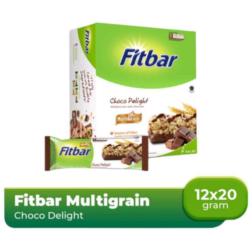 

Fitbar Multigrain Choco Delight 12 x 20 gr