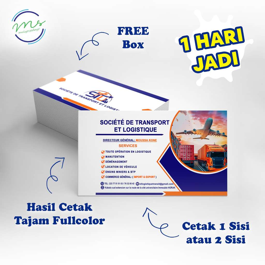 

Kartu Nama 2 Sisi Dengan Laminating Murah