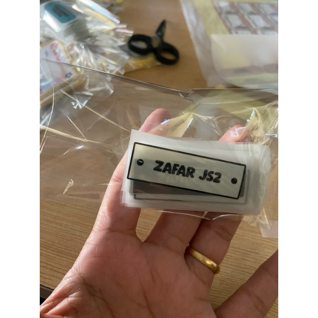 

Stiker Baju
