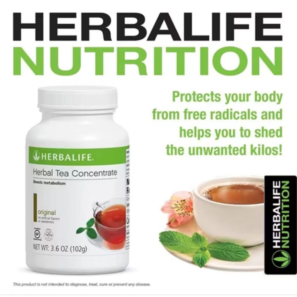 

TEH NRG HERBALIFE ORIGINAL TEH PEMBAKAR LEMAK