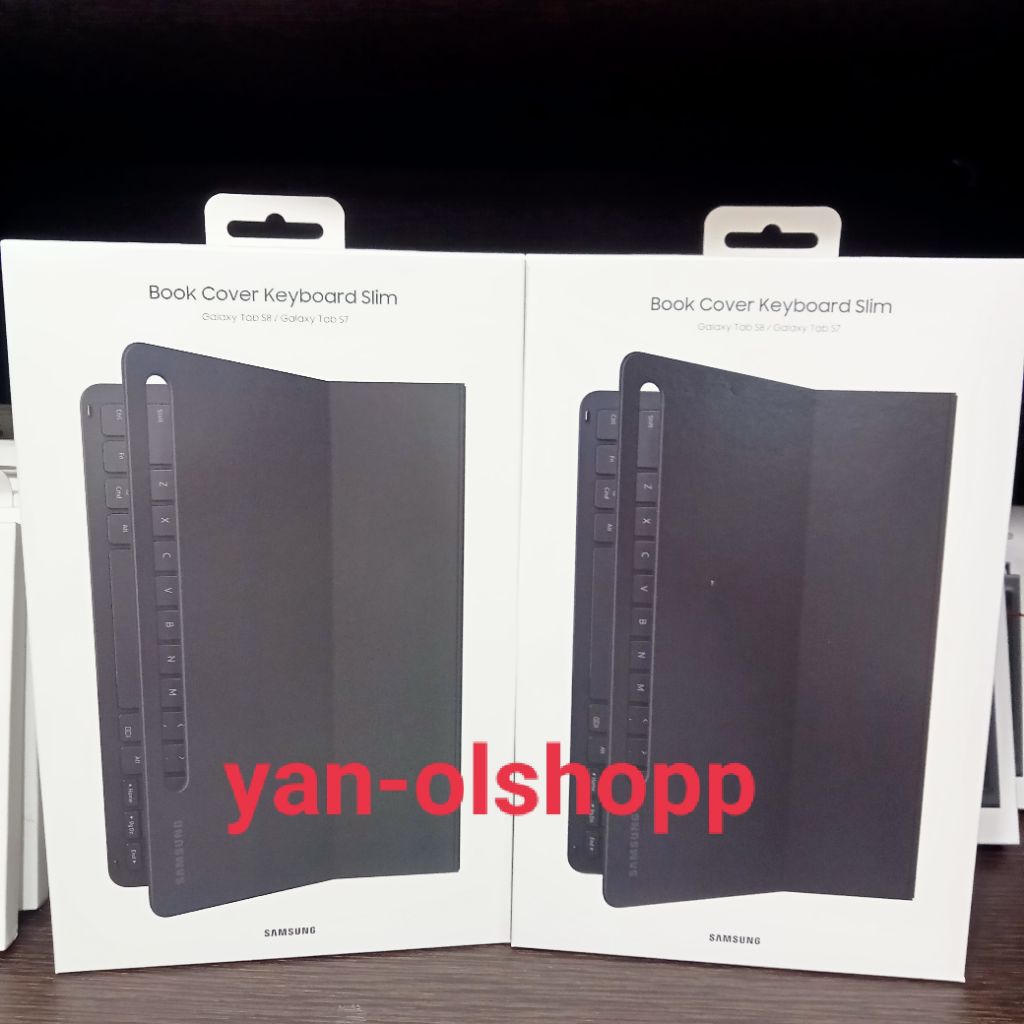 Book Cover Keyboard slim Galaxy Tab S8 / Galaxy Tab S7 Original SEIN