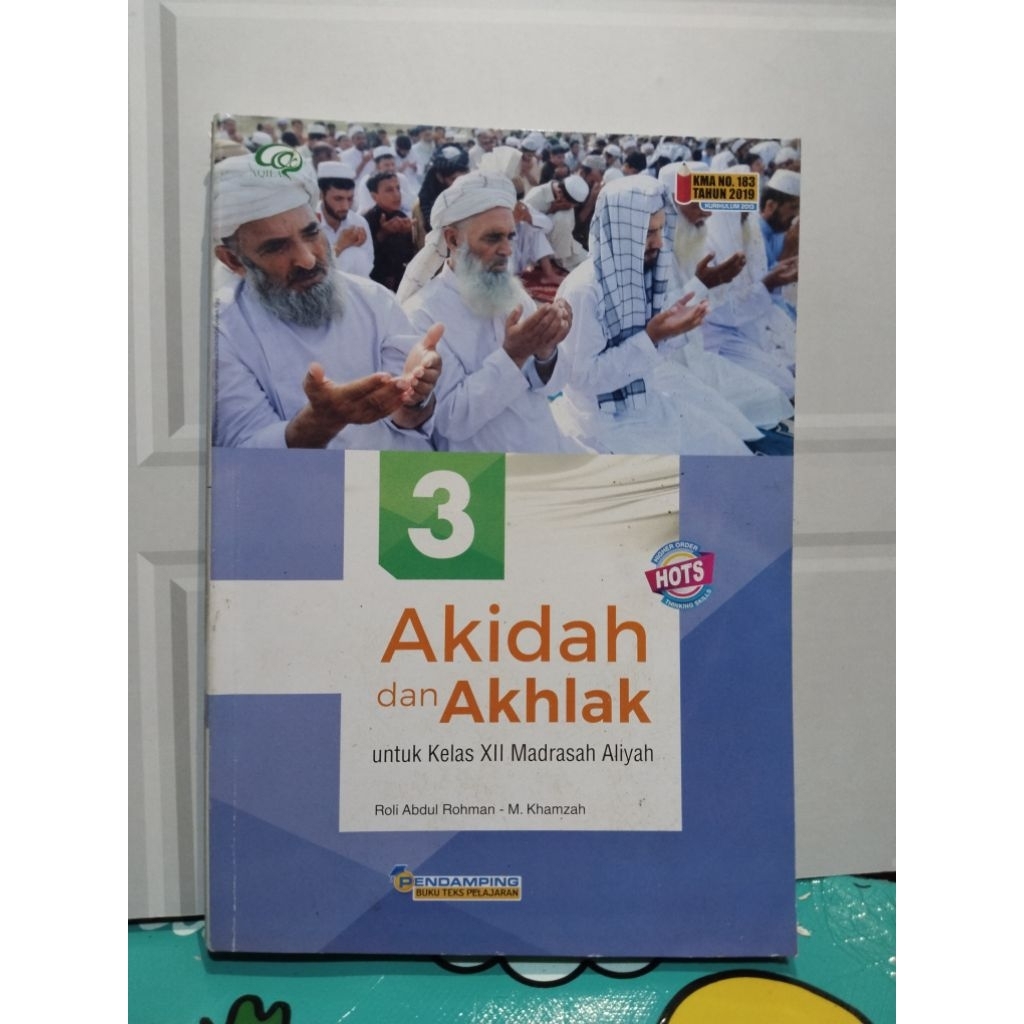 aqidah akhlak kelas 3 Ma paket ori