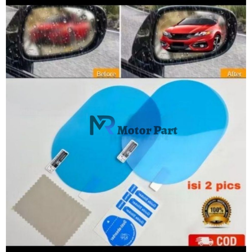 Stiker anti air kaca spion avanza xenia agya ayala sigra calya mobil kaca film anti embun kaca spion