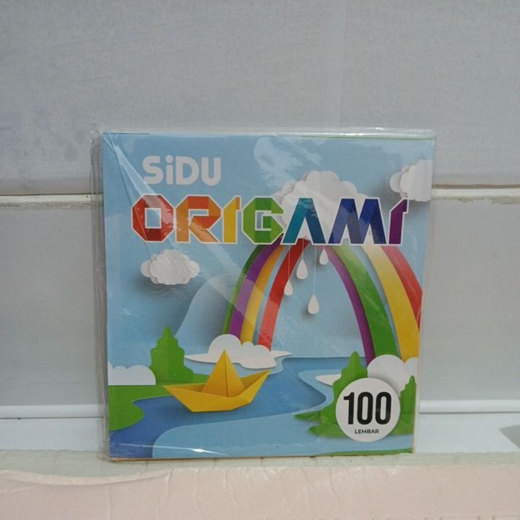 

Origami Sidu 12cm x 12cm isi 100 Lembar