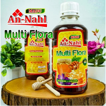 

MADU MULTIFLORA MURNI 1500 gram MADU AN-NAHL 1,5kg Multiflora asli