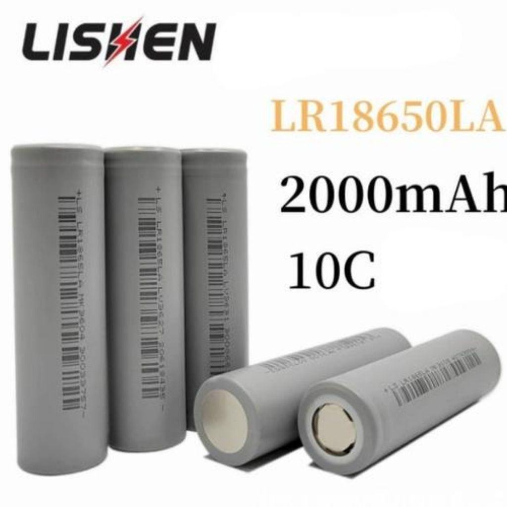 NEW PART battery 18650 Lishen ORI 2000mah rechargable batre baterai power 2000 mah LR1865LA Lishen 1
