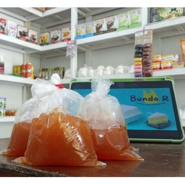 

Selai Nenas Berserat Kiloan - Selai nenas - Bunda R Plastik