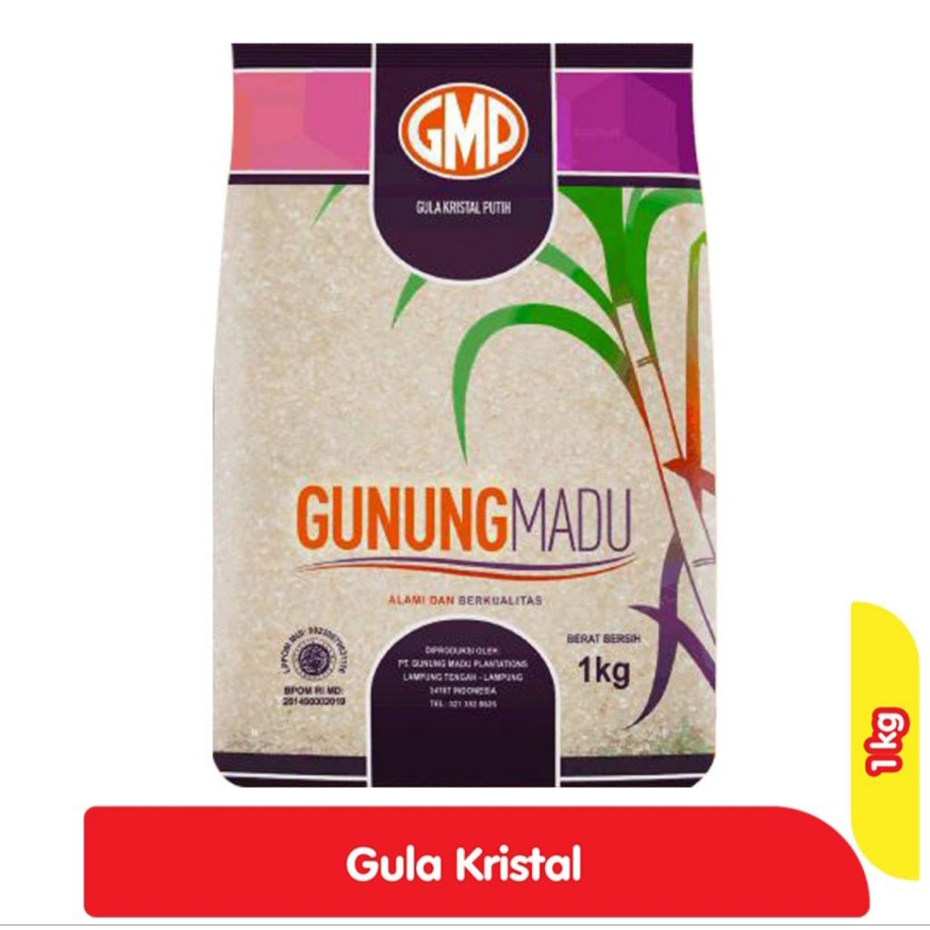 

GMP Gula Pasir Kristal Putih 1Kg