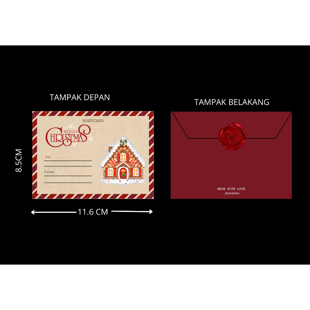 

AMPLOP NATAL CHRISTMAST ENVELOVE AESTHETIC