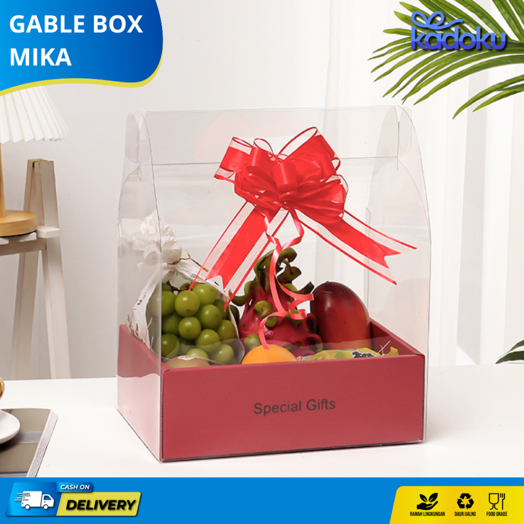 

Box gable mika / Gable box mika / Box hampers / Box souvenir / Box buah I HKI08-HKI09