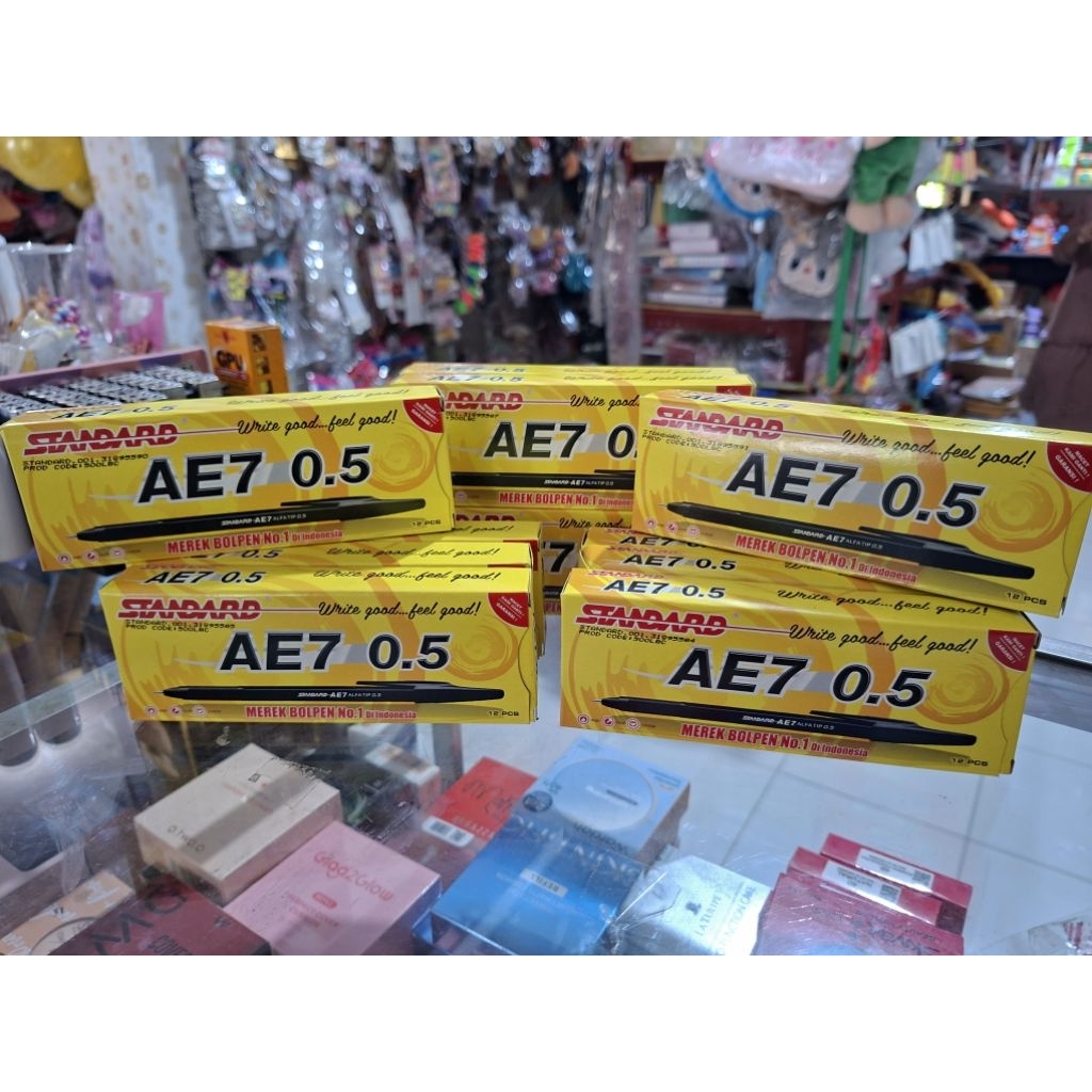 

BOLPEN STANDARD AE7 0.5 isi 12 (1pack)