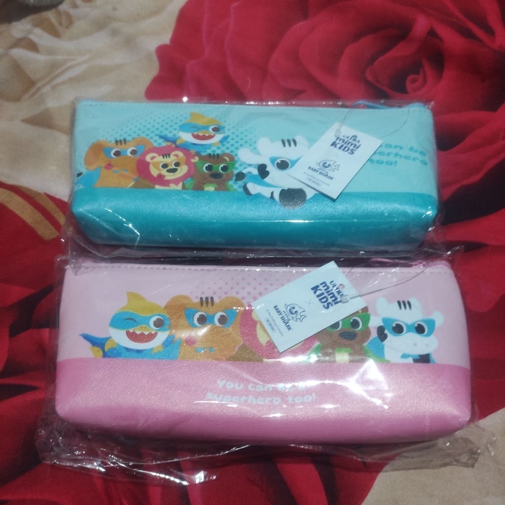 

tempat pensil pouch baby shark x ultra mimi kids