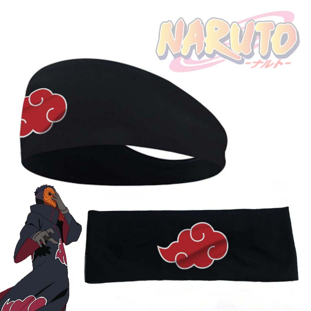 Headband Bandana Cosplay Anime Game Naruto Akatsuki