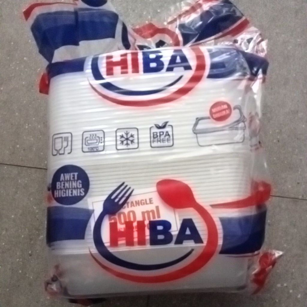 Thinwall Hiba 500ml isi 25pcs