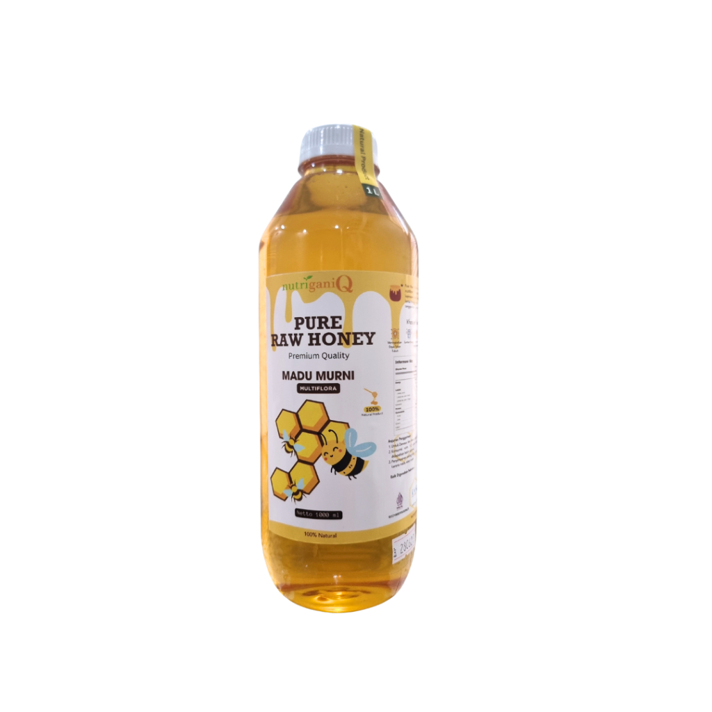 

NutriganiQ Madu Murni Nektar Multiflora 1 Liter / 1,3 kg