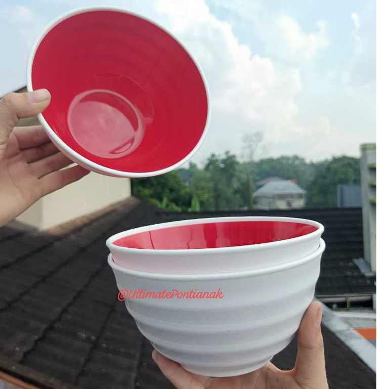 { 3 PCS } Mangkok Bulat Ramen Putih 569 Cornelius/Mangkok Bulat Series Ramen Putih Plastik Mangkok B