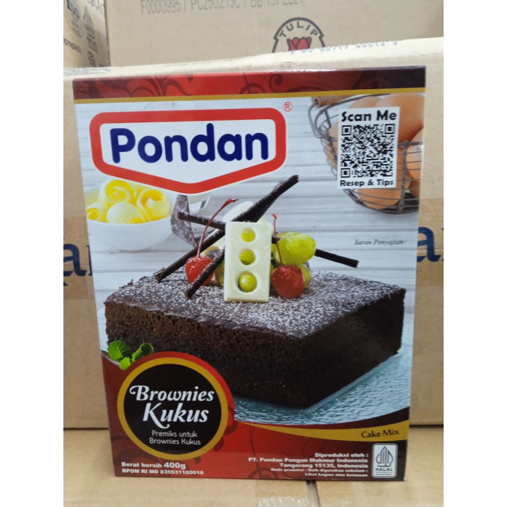

Pondan Brownies Kukus