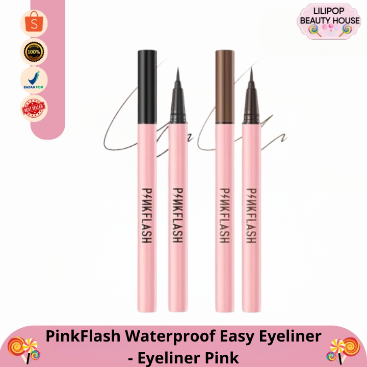 PinkFlash Waterproof Easy Eyeliner - Eyeliner Pink