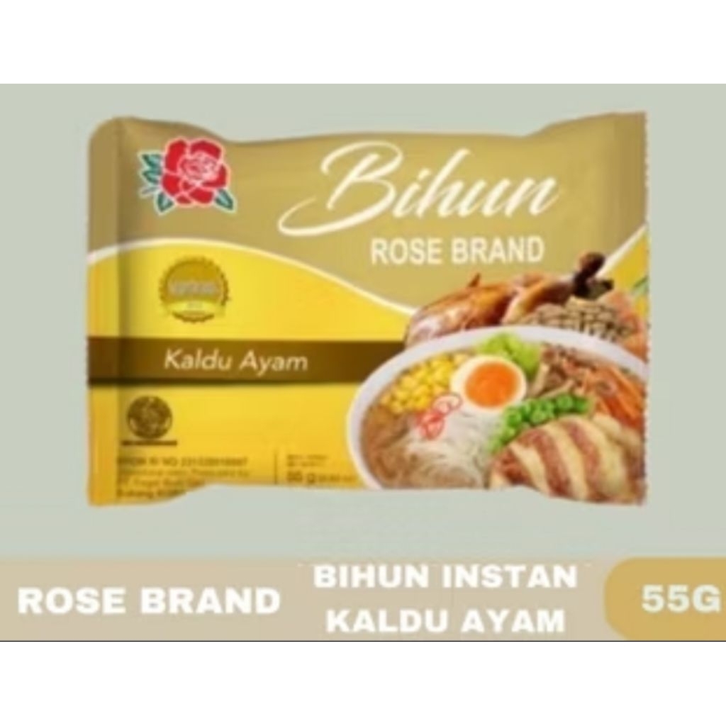 

Bihun instan rose brand rasa kaldu Ayam