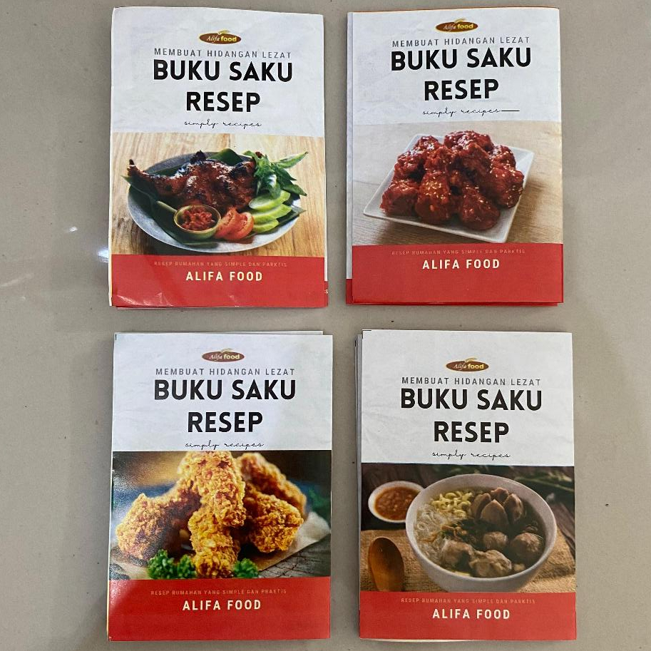 

ALIFA FOOD - Buku Saku Resep Khas Ala Alifa Food