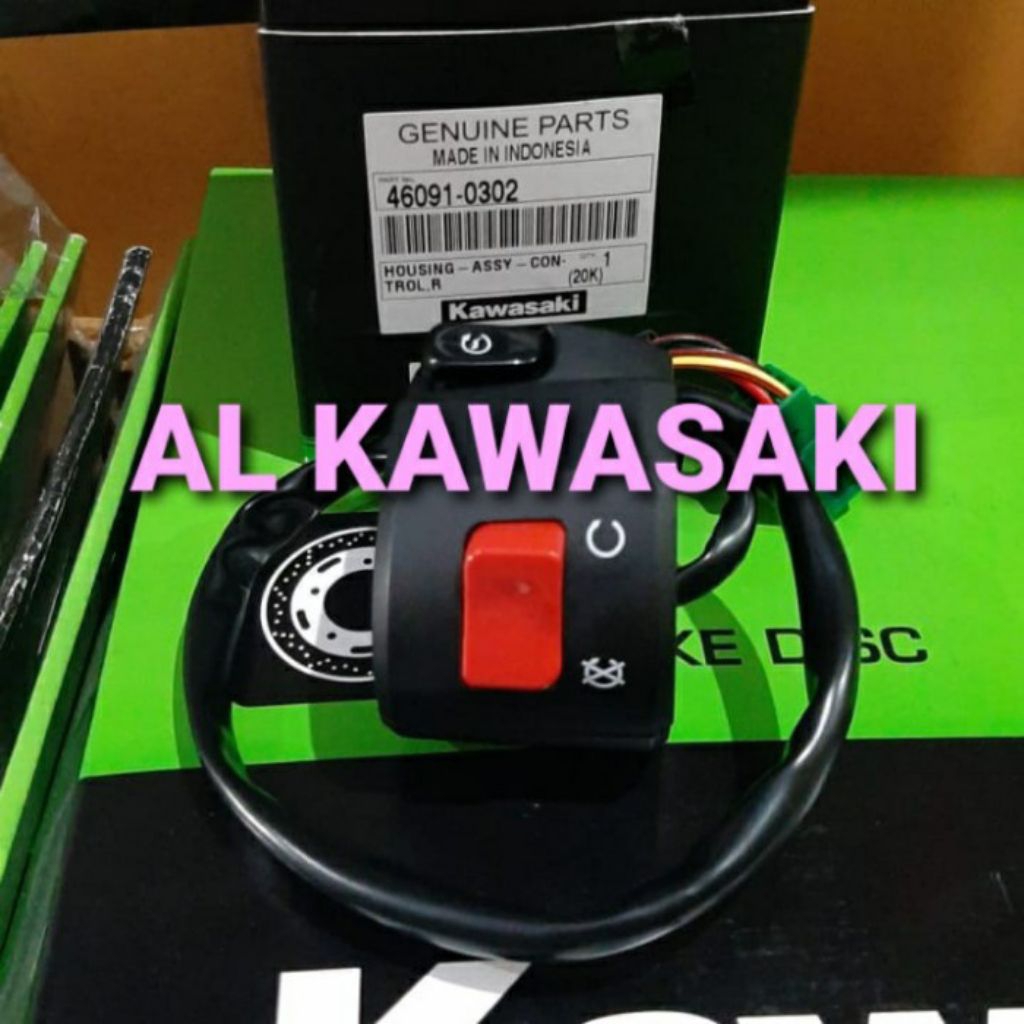 HOLDER SAKLAR KANAN KAWASAKI RR MONO NINJA 250 MONO Z250 SL ORIGINAL KAWASAKI