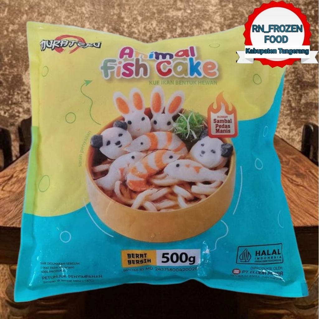 

MURATEKU KUE IKAN BENTUK HEWAN BERAT BERSIH 500gr