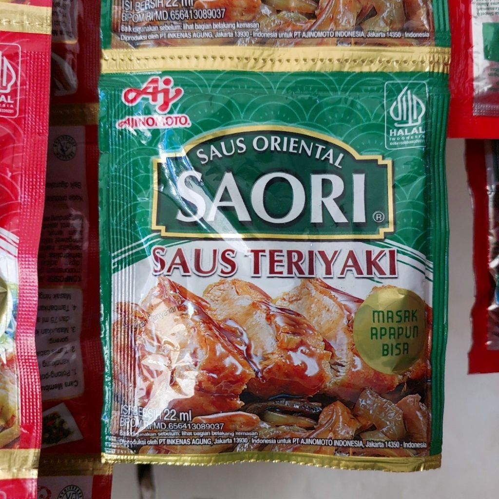 

Saori Saus Teriyaki Saset 22ml x 6