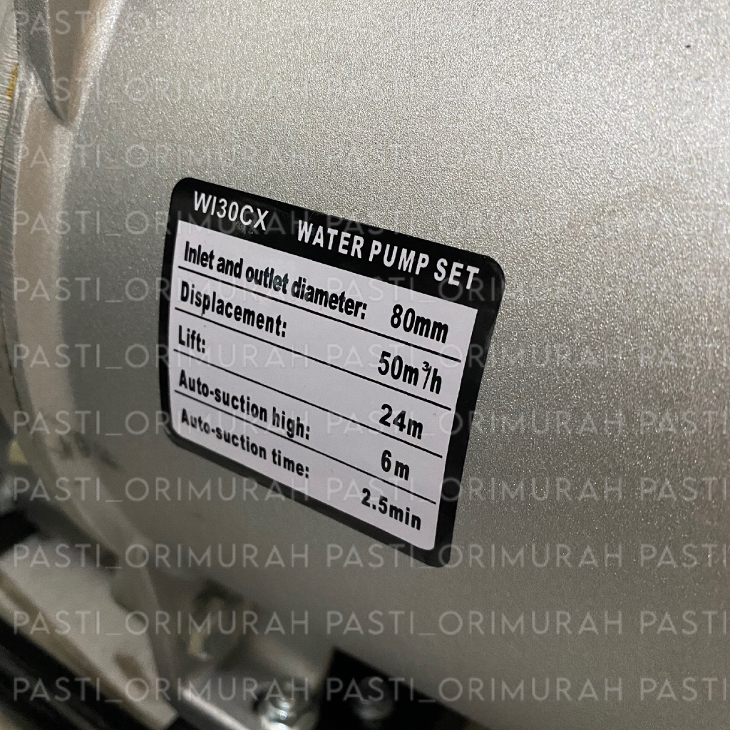 Sanstore05 Pompa Waterpump General 3In 3 3Dim Wi 30 Cx / Tabung Besar / Wp 30 Cx / Tabung Kecil