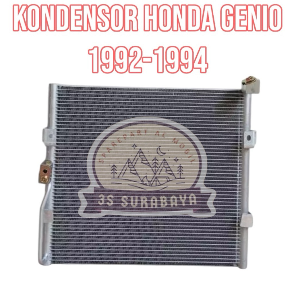 Kondensor Genio 1992-1994 Civic Honda Condensor Ac mobil (Baru/New)